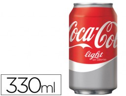 Refresco Coca-Cola Light lata 330ml.